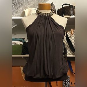 Sky Brown Top XS